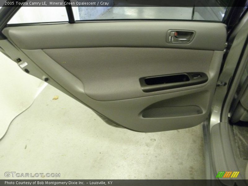 Mineral Green Opalescent / Gray 2005 Toyota Camry LE