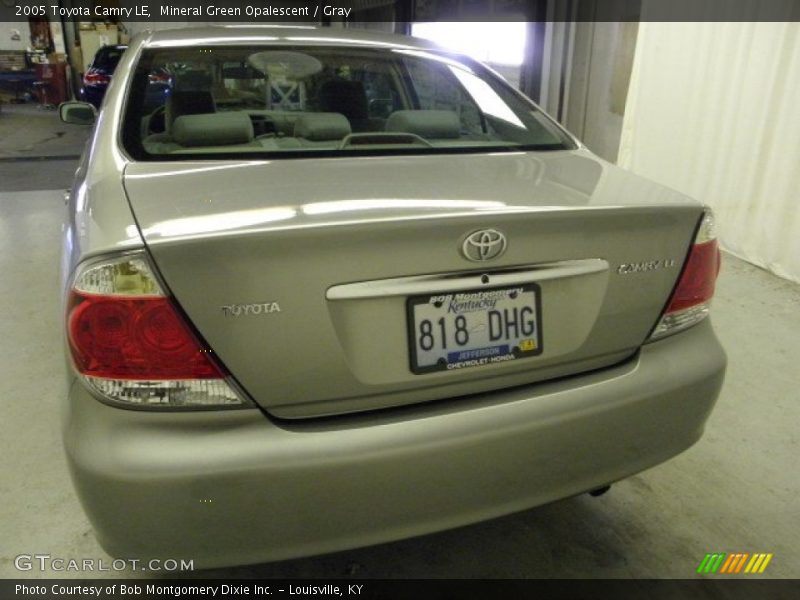 Mineral Green Opalescent / Gray 2005 Toyota Camry LE