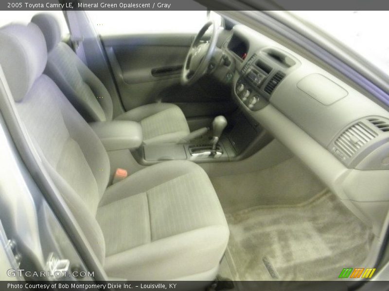 Mineral Green Opalescent / Gray 2005 Toyota Camry LE