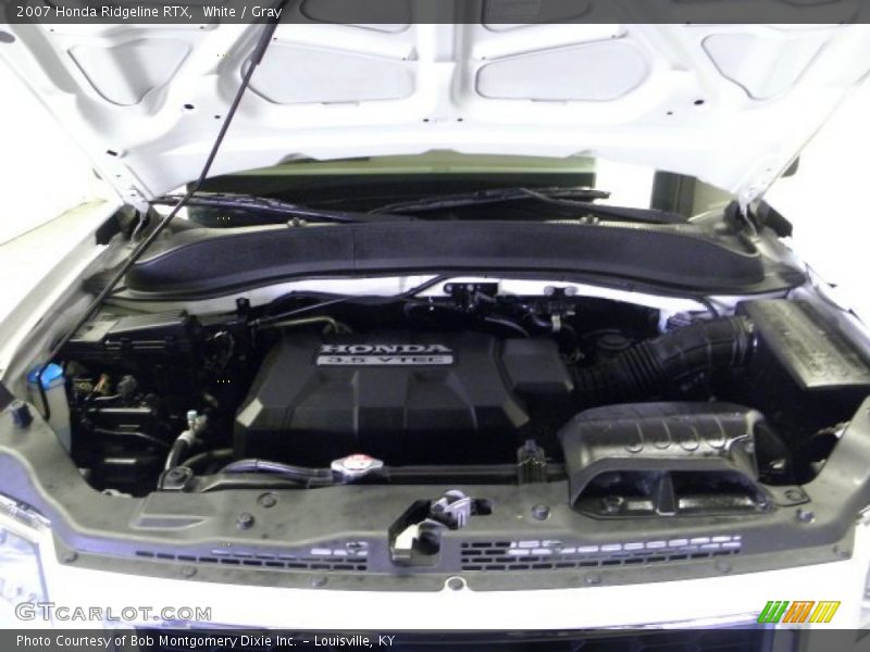 White / Gray 2007 Honda Ridgeline RTX