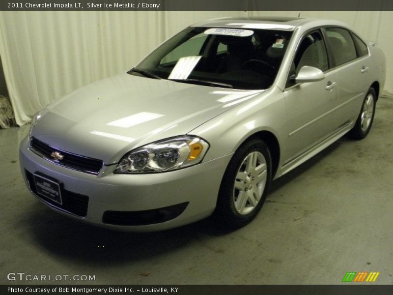 Silver Ice Metallic / Ebony 2011 Chevrolet Impala LT