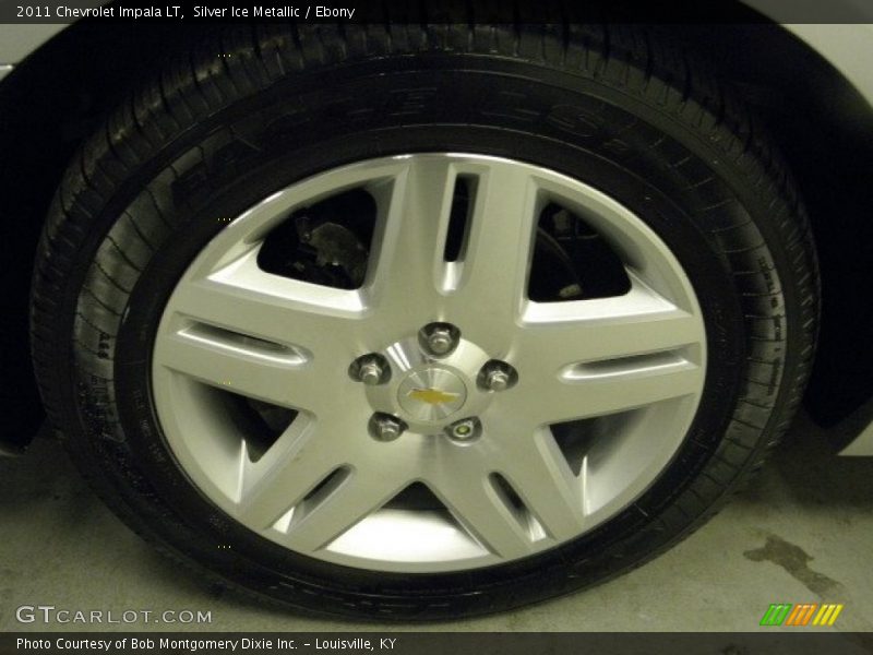 Silver Ice Metallic / Ebony 2011 Chevrolet Impala LT