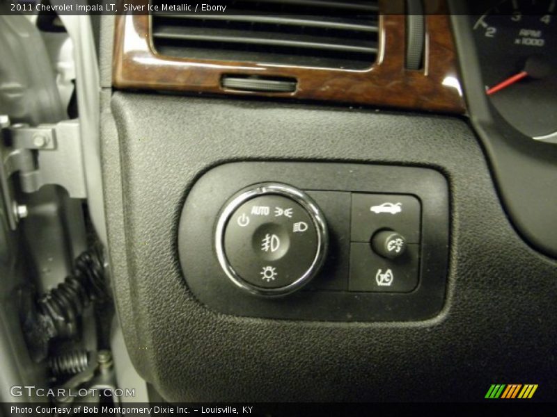 Silver Ice Metallic / Ebony 2011 Chevrolet Impala LT