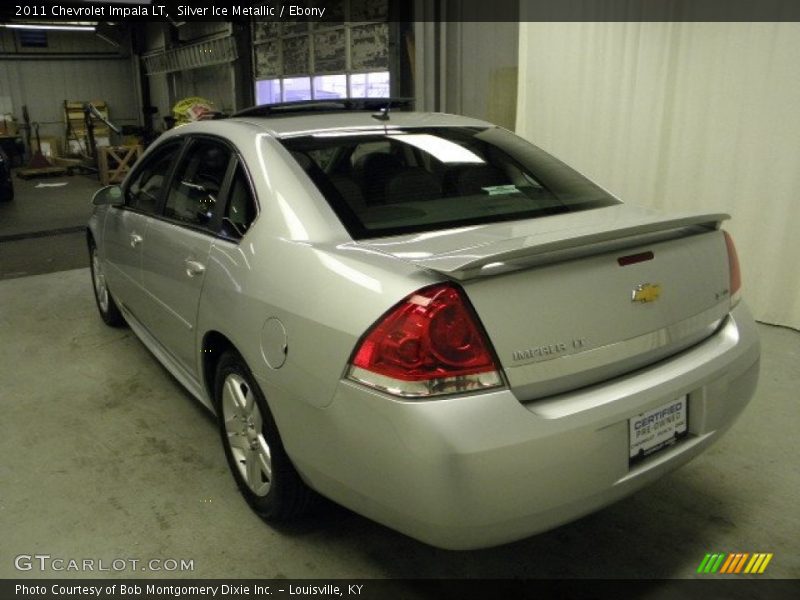 Silver Ice Metallic / Ebony 2011 Chevrolet Impala LT