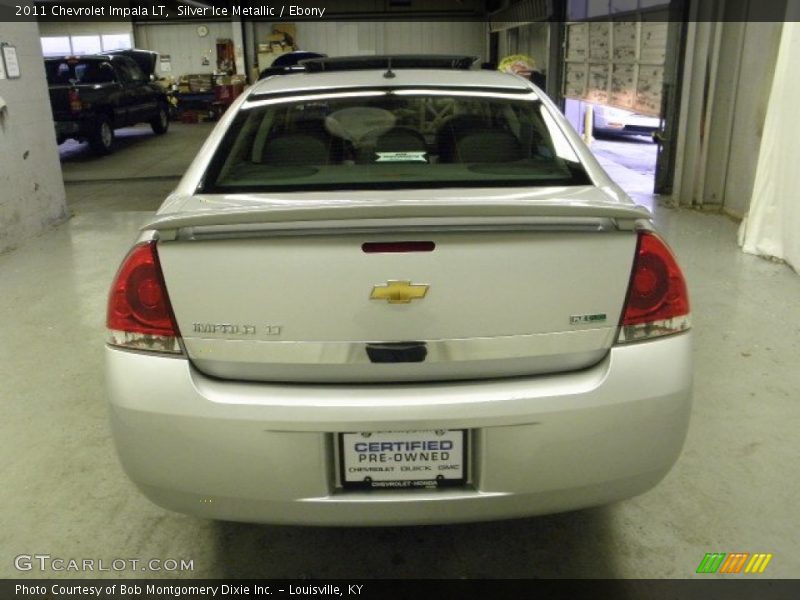 Silver Ice Metallic / Ebony 2011 Chevrolet Impala LT