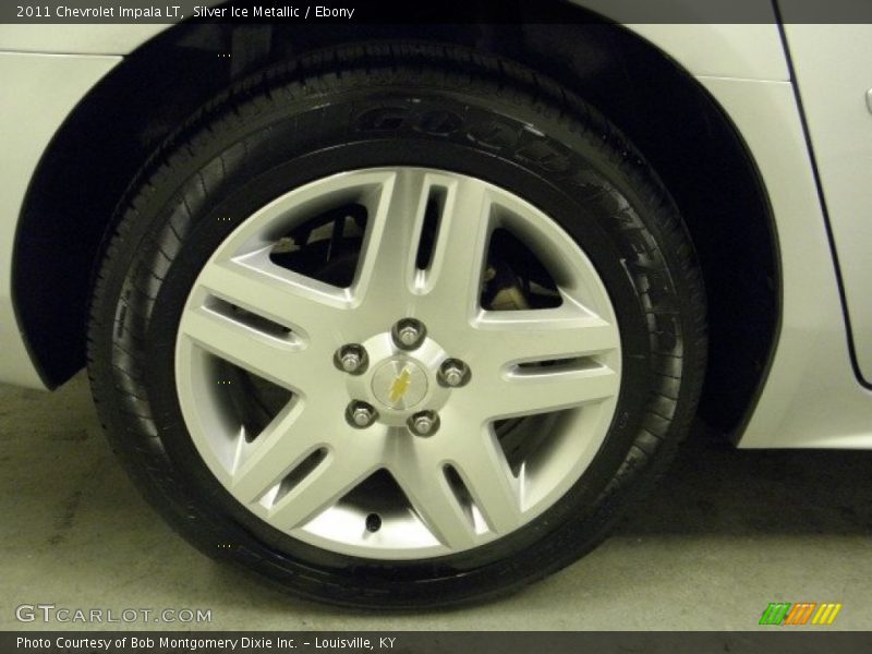 Silver Ice Metallic / Ebony 2011 Chevrolet Impala LT