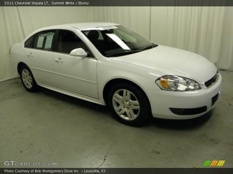Summit White / Ebony 2011 Chevrolet Impala LT