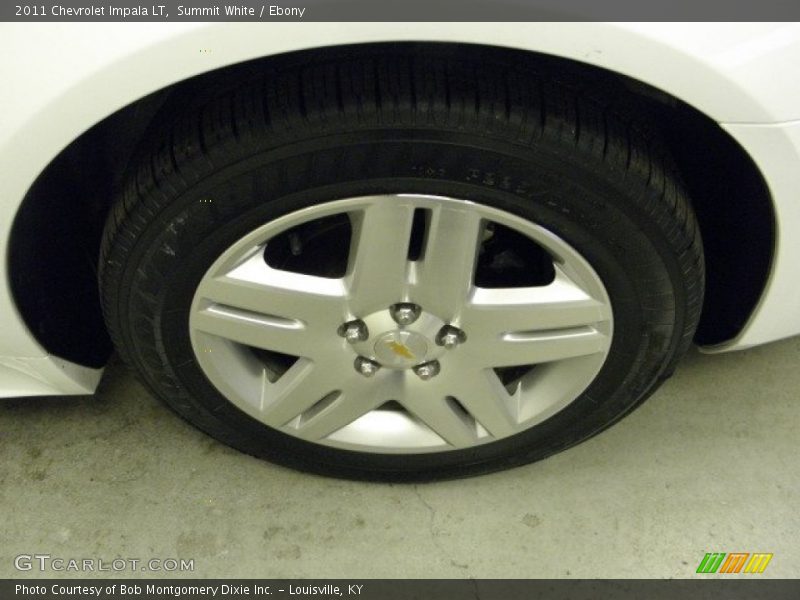 Summit White / Ebony 2011 Chevrolet Impala LT