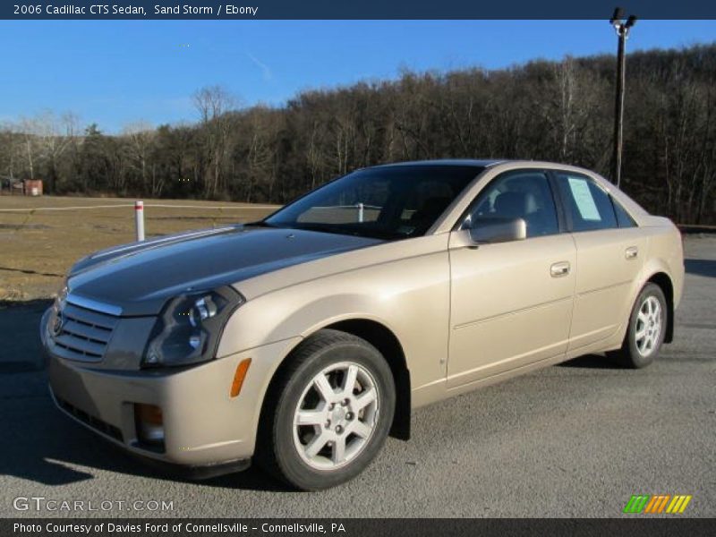 Sand Storm / Ebony 2006 Cadillac CTS Sedan