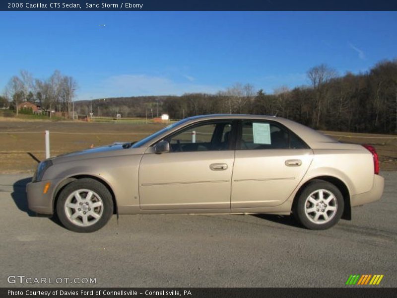 Sand Storm / Ebony 2006 Cadillac CTS Sedan