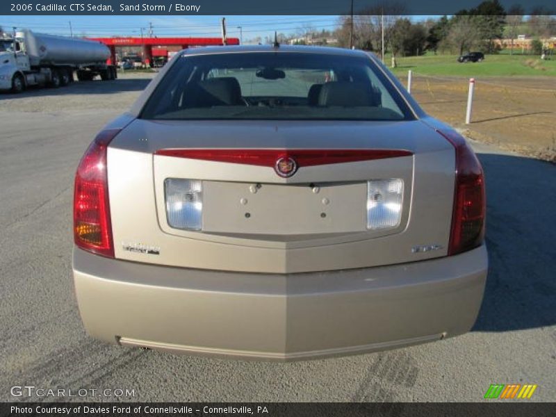 Sand Storm / Ebony 2006 Cadillac CTS Sedan