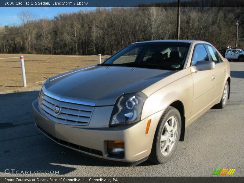 Sand Storm / Ebony 2006 Cadillac CTS Sedan