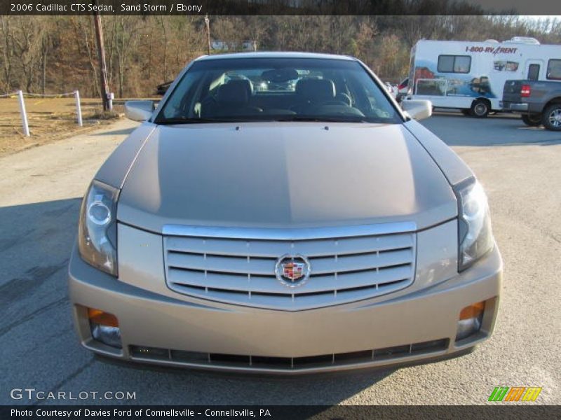 Sand Storm / Ebony 2006 Cadillac CTS Sedan