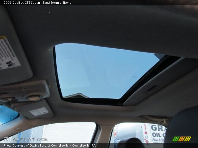 Sand Storm / Ebony 2006 Cadillac CTS Sedan