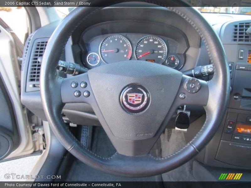 Sand Storm / Ebony 2006 Cadillac CTS Sedan