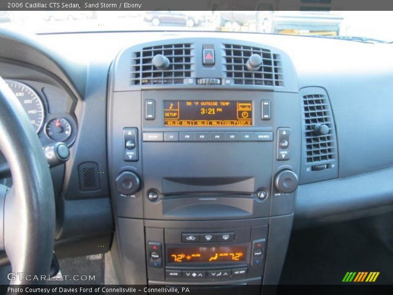 Sand Storm / Ebony 2006 Cadillac CTS Sedan