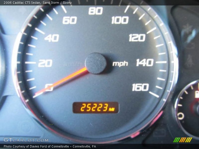 Sand Storm / Ebony 2006 Cadillac CTS Sedan