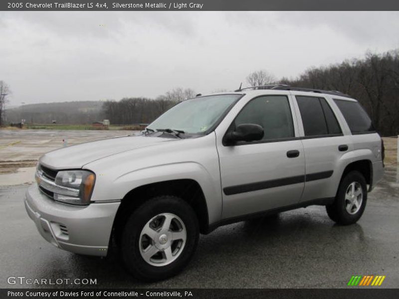Silverstone Metallic / Light Gray 2005 Chevrolet TrailBlazer LS 4x4