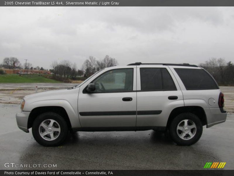 Silverstone Metallic / Light Gray 2005 Chevrolet TrailBlazer LS 4x4