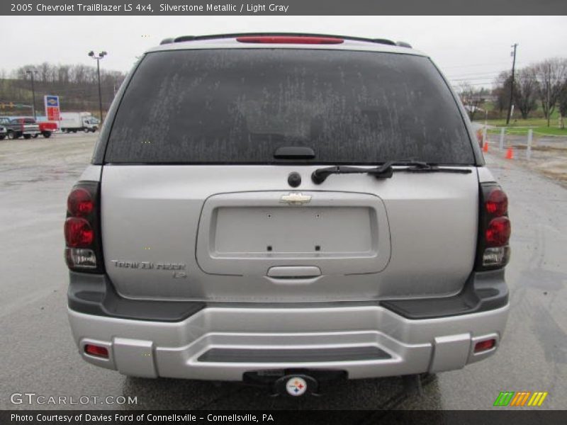 Silverstone Metallic / Light Gray 2005 Chevrolet TrailBlazer LS 4x4