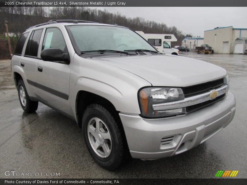 Silverstone Metallic / Light Gray 2005 Chevrolet TrailBlazer LS 4x4