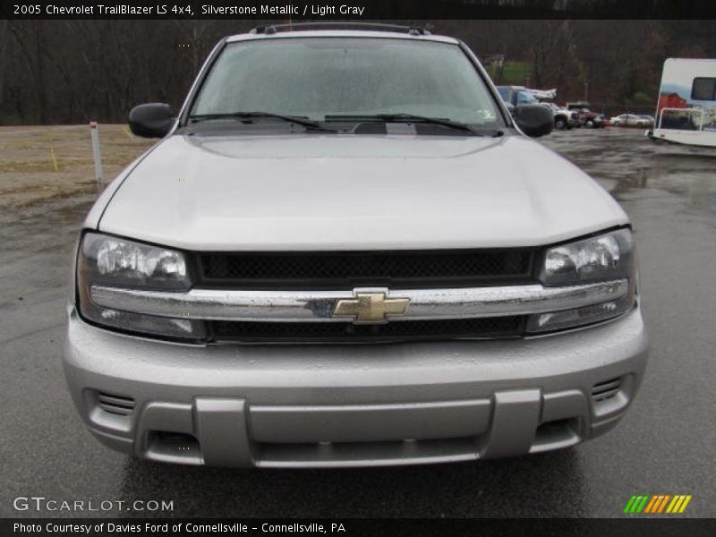 Silverstone Metallic / Light Gray 2005 Chevrolet TrailBlazer LS 4x4