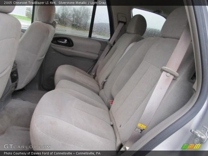 Silverstone Metallic / Light Gray 2005 Chevrolet TrailBlazer LS 4x4