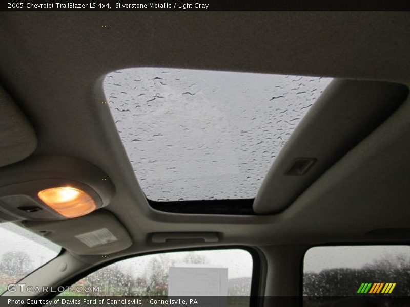 Silverstone Metallic / Light Gray 2005 Chevrolet TrailBlazer LS 4x4