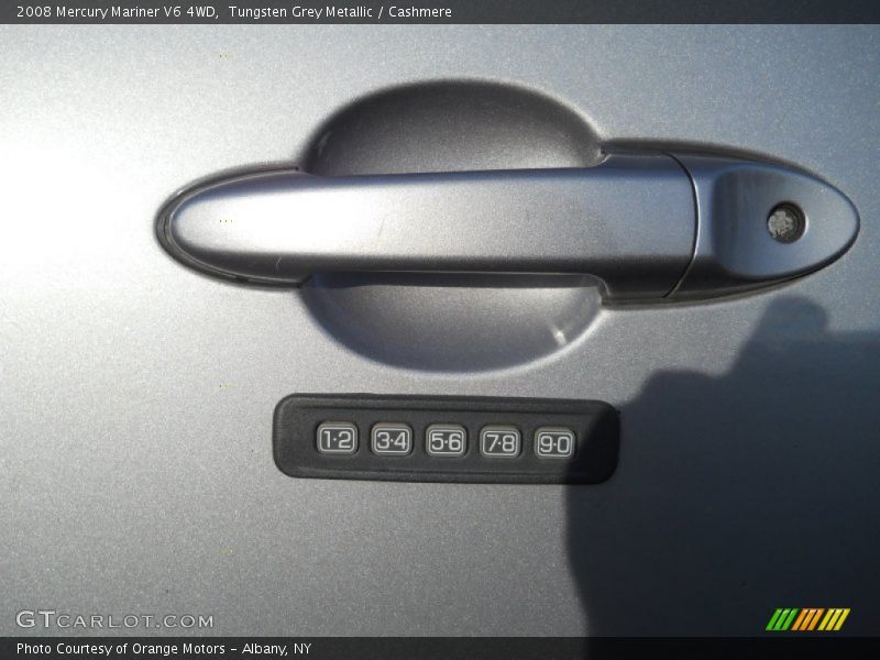 Tungsten Grey Metallic / Cashmere 2008 Mercury Mariner V6 4WD