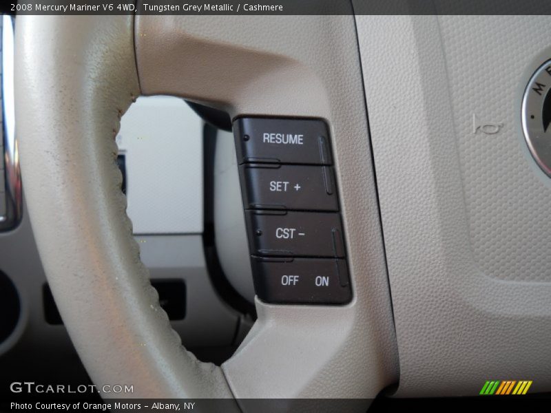 Tungsten Grey Metallic / Cashmere 2008 Mercury Mariner V6 4WD