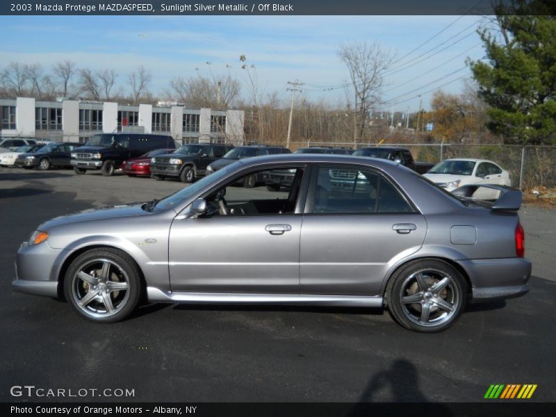  2003 Protege MAZDASPEED Sunlight Silver Metallic