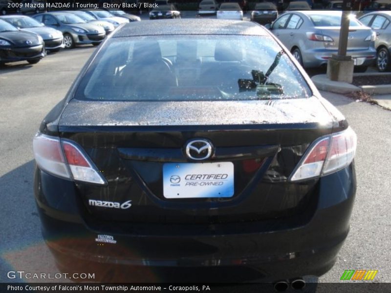 Ebony Black / Black 2009 Mazda MAZDA6 i Touring