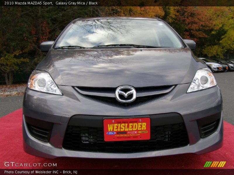 Galaxy Gray Mica / Black 2010 Mazda MAZDA5 Sport