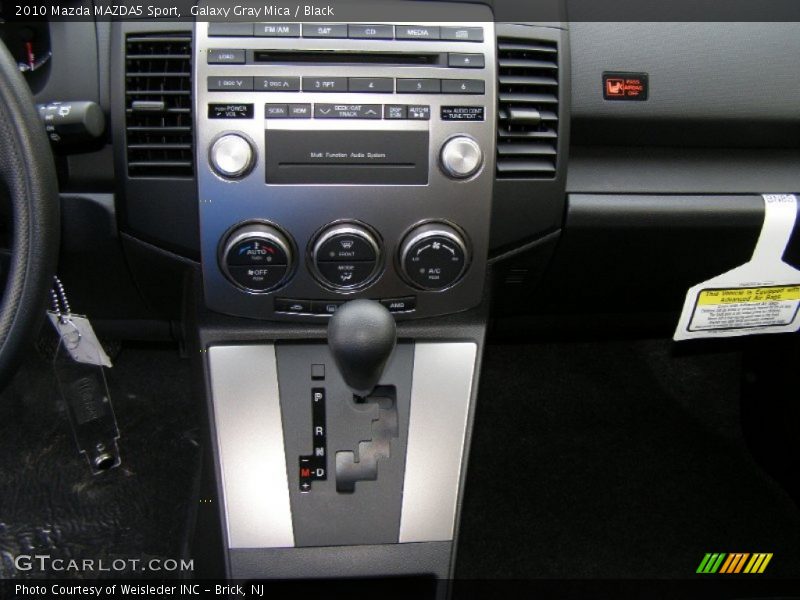 Galaxy Gray Mica / Black 2010 Mazda MAZDA5 Sport