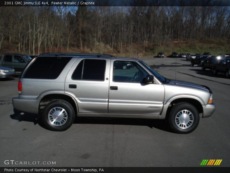 Pewter Metallic / Graphite 2001 GMC Jimmy SLE 4x4