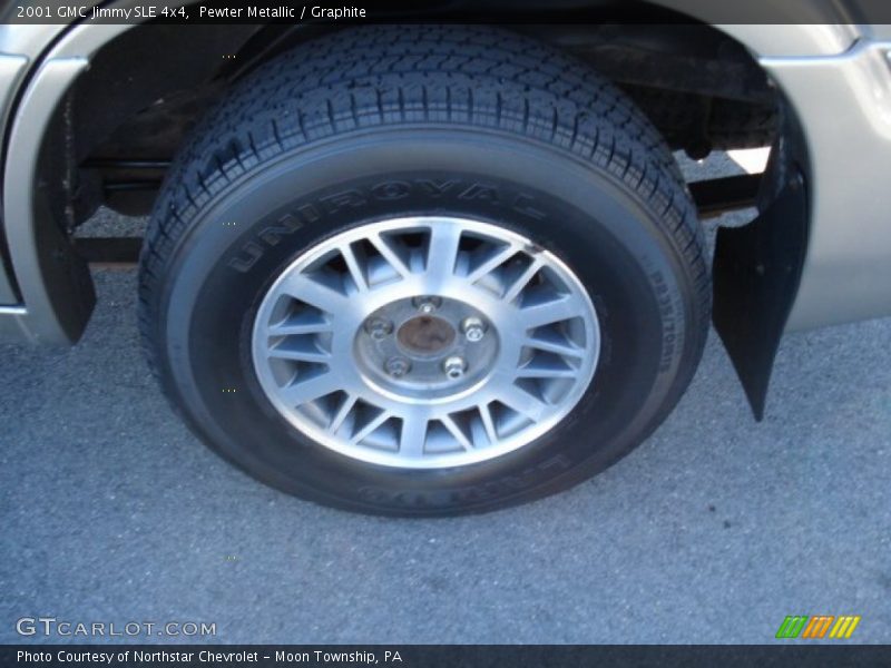 Pewter Metallic / Graphite 2001 GMC Jimmy SLE 4x4