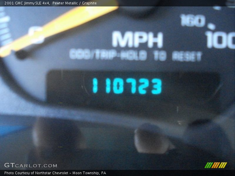 Pewter Metallic / Graphite 2001 GMC Jimmy SLE 4x4
