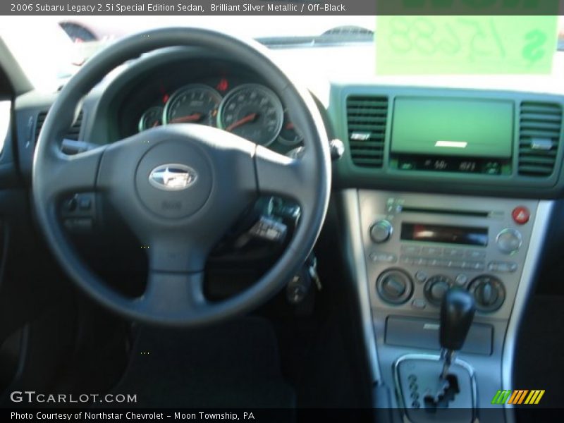 Brilliant Silver Metallic / Off-Black 2006 Subaru Legacy 2.5i Special Edition Sedan