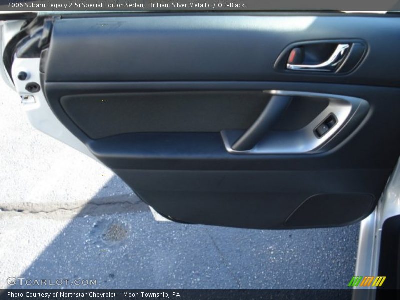 Brilliant Silver Metallic / Off-Black 2006 Subaru Legacy 2.5i Special Edition Sedan