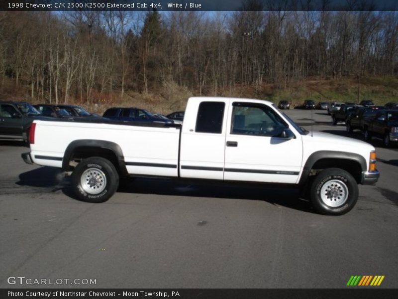  1998 C/K 2500 K2500 Extended Cab 4x4 White
