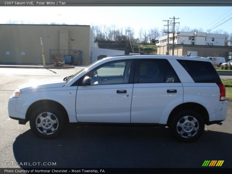 Polar White / Tan 2007 Saturn VUE