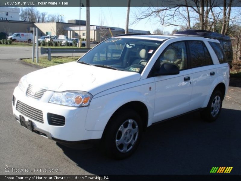 Polar White / Tan 2007 Saturn VUE