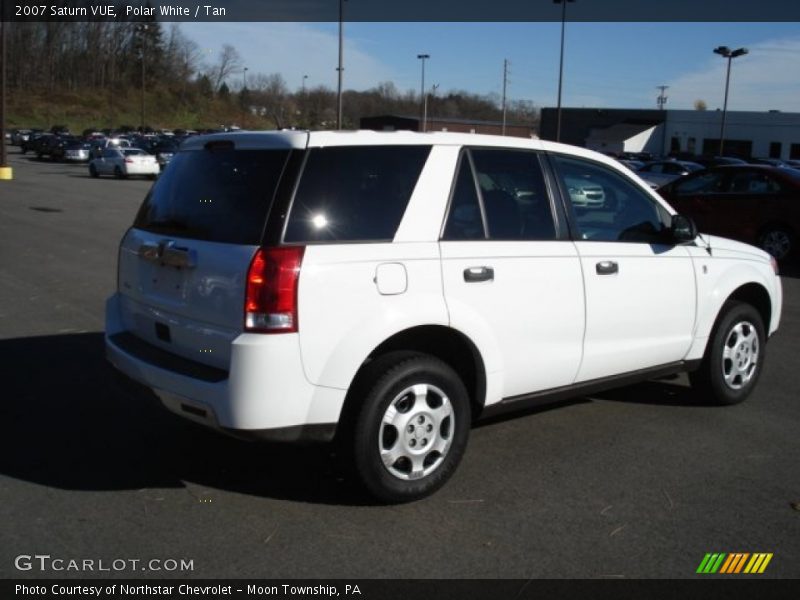 Polar White / Tan 2007 Saturn VUE