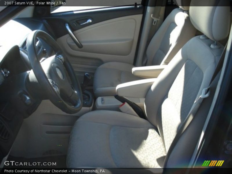 Polar White / Tan 2007 Saturn VUE