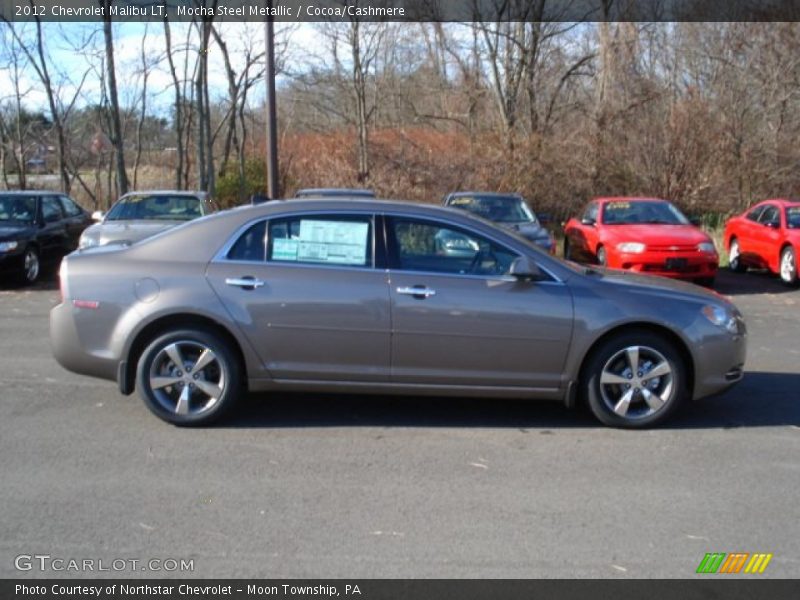 Mocha Steel Metallic / Cocoa/Cashmere 2012 Chevrolet Malibu LT
