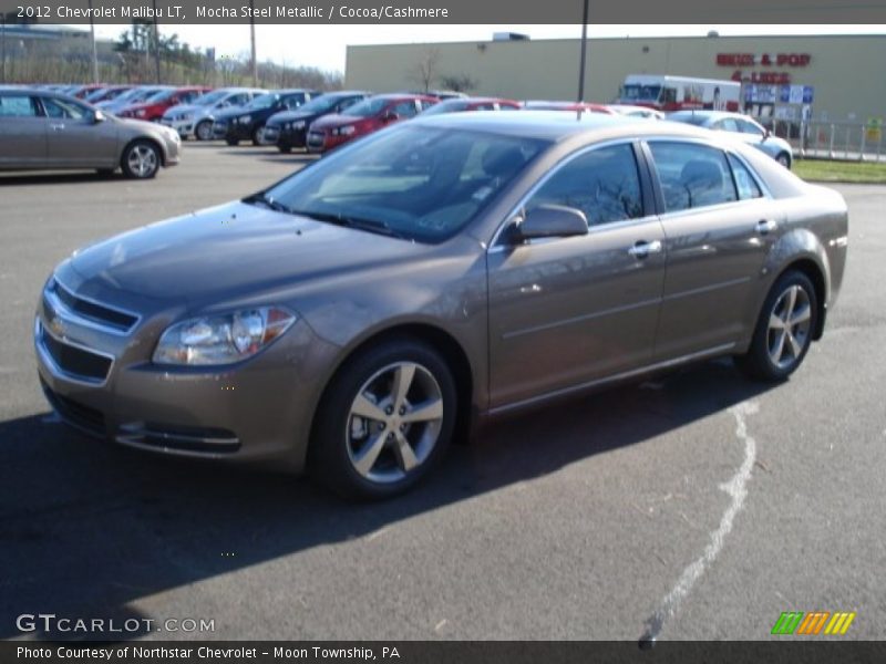 Mocha Steel Metallic / Cocoa/Cashmere 2012 Chevrolet Malibu LT