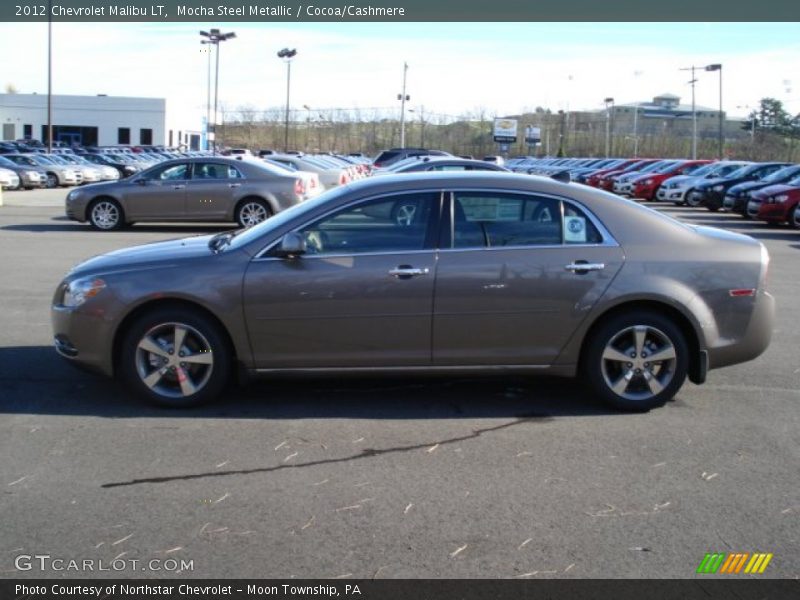 Mocha Steel Metallic / Cocoa/Cashmere 2012 Chevrolet Malibu LT