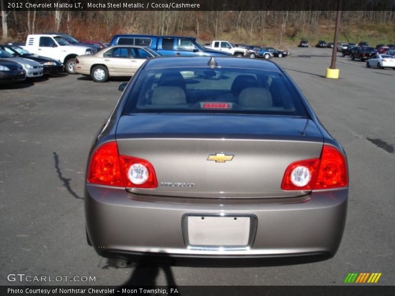 Mocha Steel Metallic / Cocoa/Cashmere 2012 Chevrolet Malibu LT