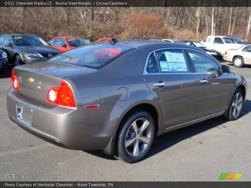 Mocha Steel Metallic / Cocoa/Cashmere 2012 Chevrolet Malibu LT