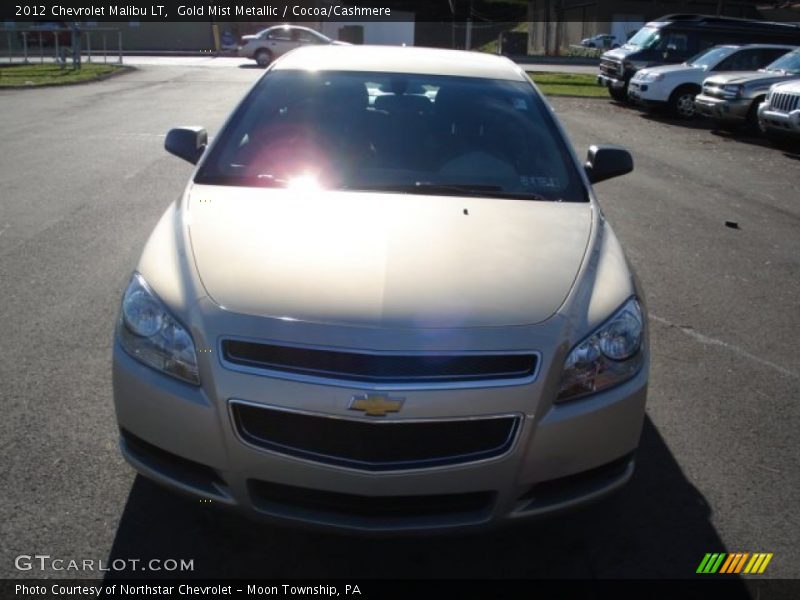 Gold Mist Metallic / Cocoa/Cashmere 2012 Chevrolet Malibu LT
